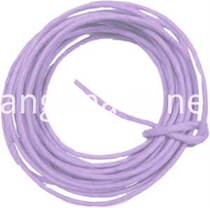 Cable de papel trenzado púrpura Purple Twisted Paper Cord